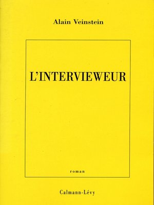 cover image of L'Intervieweur